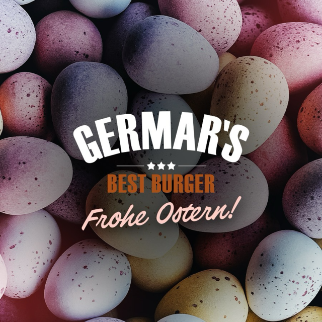 Das Germars-Team wünscht euch schöne Feiertage & Frohe Ostern! 🐰
Wir hoffen, ihr verbringt die Zeit mit gutem Essen, tollen Menschen und ganz viel Entspannung.
Genießt den Frühling und lasst es euch richtig gutgehen! 🌼 #germars #germarsbestburger #restaurant #augsburg #schwabmünchen #ostern #2025